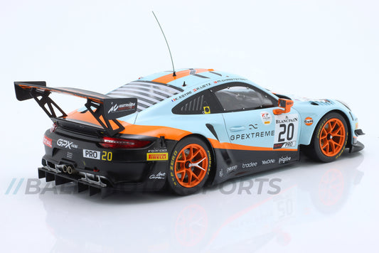Porsche 911 GT3 R GPX Martini Racing Sieger 24h Spa 2019 1:18 Ixo