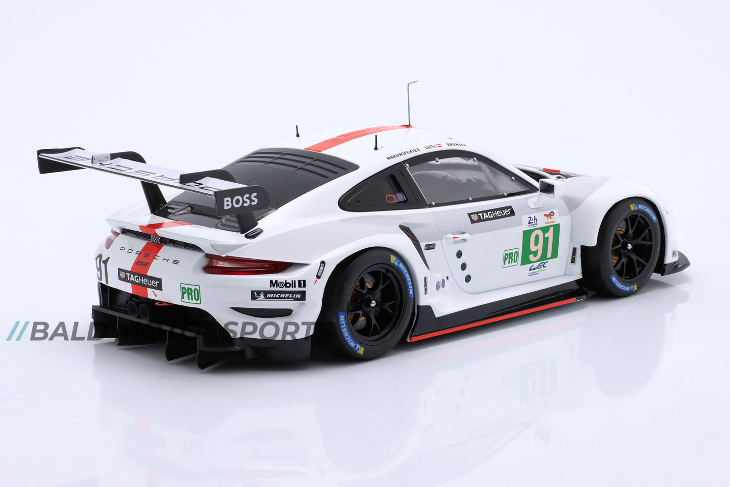 Porsche 911 RSR Porsche GT Winner LMGTE Pro 24h LeMans 2022 Ixo 1:18