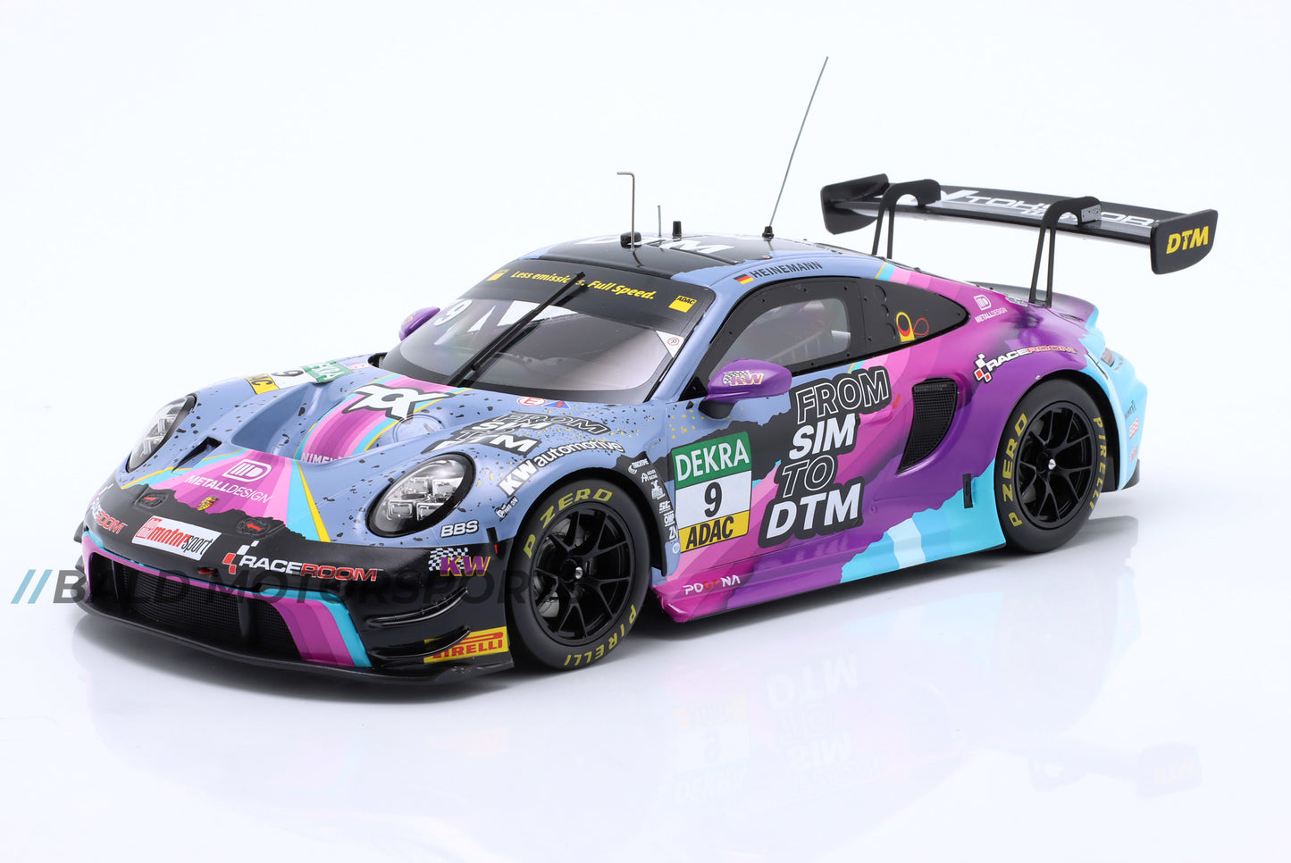 Porsche 911 (992) GT3 R Tim Heinemann DTM 2023 Ixo 1:18
