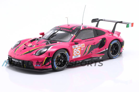 Porsche 911 RSR Iron Dames 24h Le Mans 2023 Bovy, Gatting, Frey Ixo 1:18