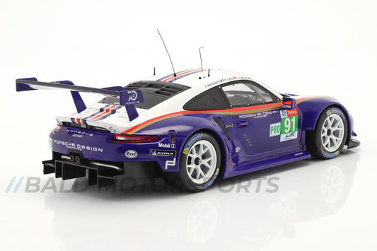 Porsche 911 (991) RSR Porsche GT Team 24h Le Mans 2018 1:18 Ixo
