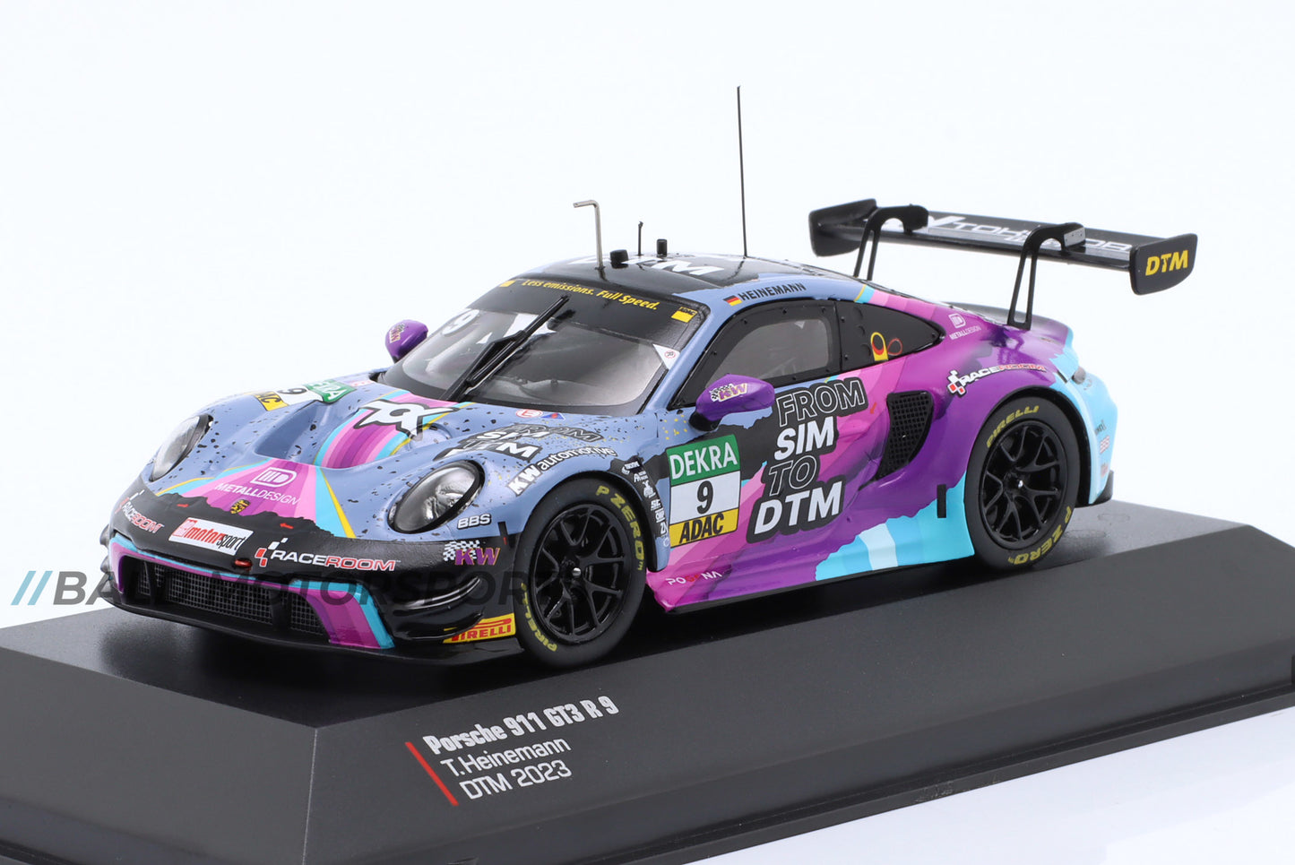 Porsche 911 (992) GT3 R Tim Heinemann DTM 2023 Ixo 1:43