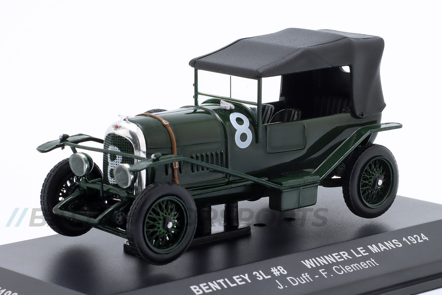 Bentley 3 Litre Sport Duff & Aldington Sieger 24h Le Mans 1924 1:43 Ixo