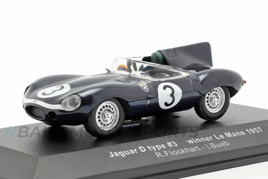 Jaguar D-Type Ecurie Ecosse winner 24h Le Mans 1957 1:43 Ixo