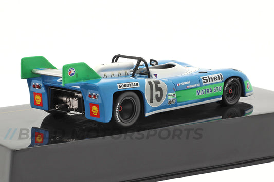 Matra MS670 Equipe Matra-Simca Shell winner 24h Le Mans 1972 1:43 Ixo