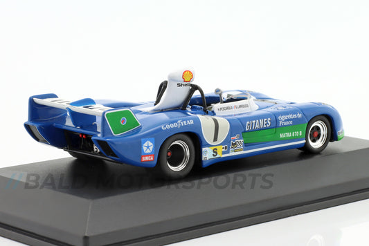 Matra MS670B Equipe Matra winner 24h Le Mans 1974 1:43 Ixo