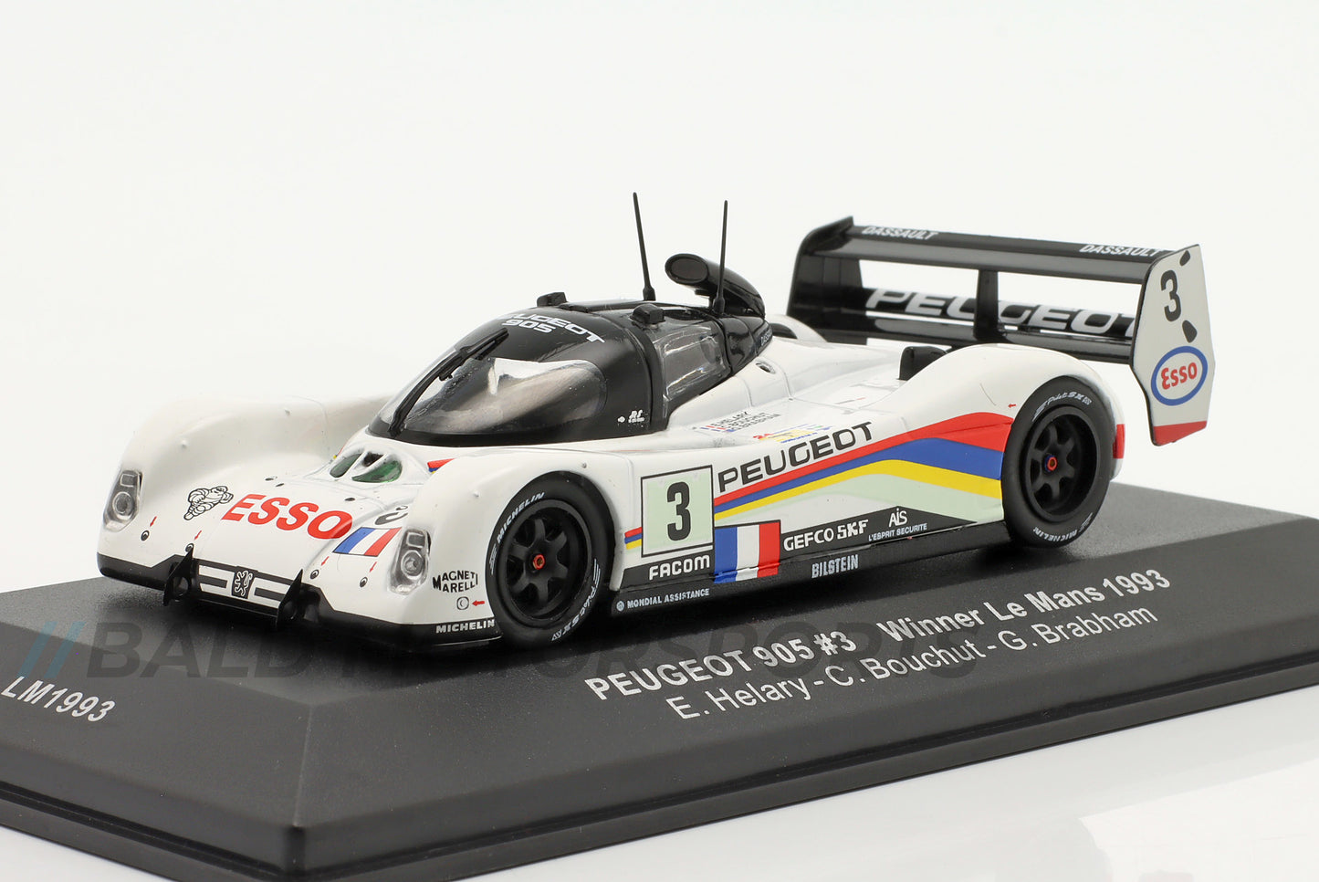 Peugeot 905 Peugeot Talbot Sport Sieger 24h Le Mans 1993 1:43 Ixo