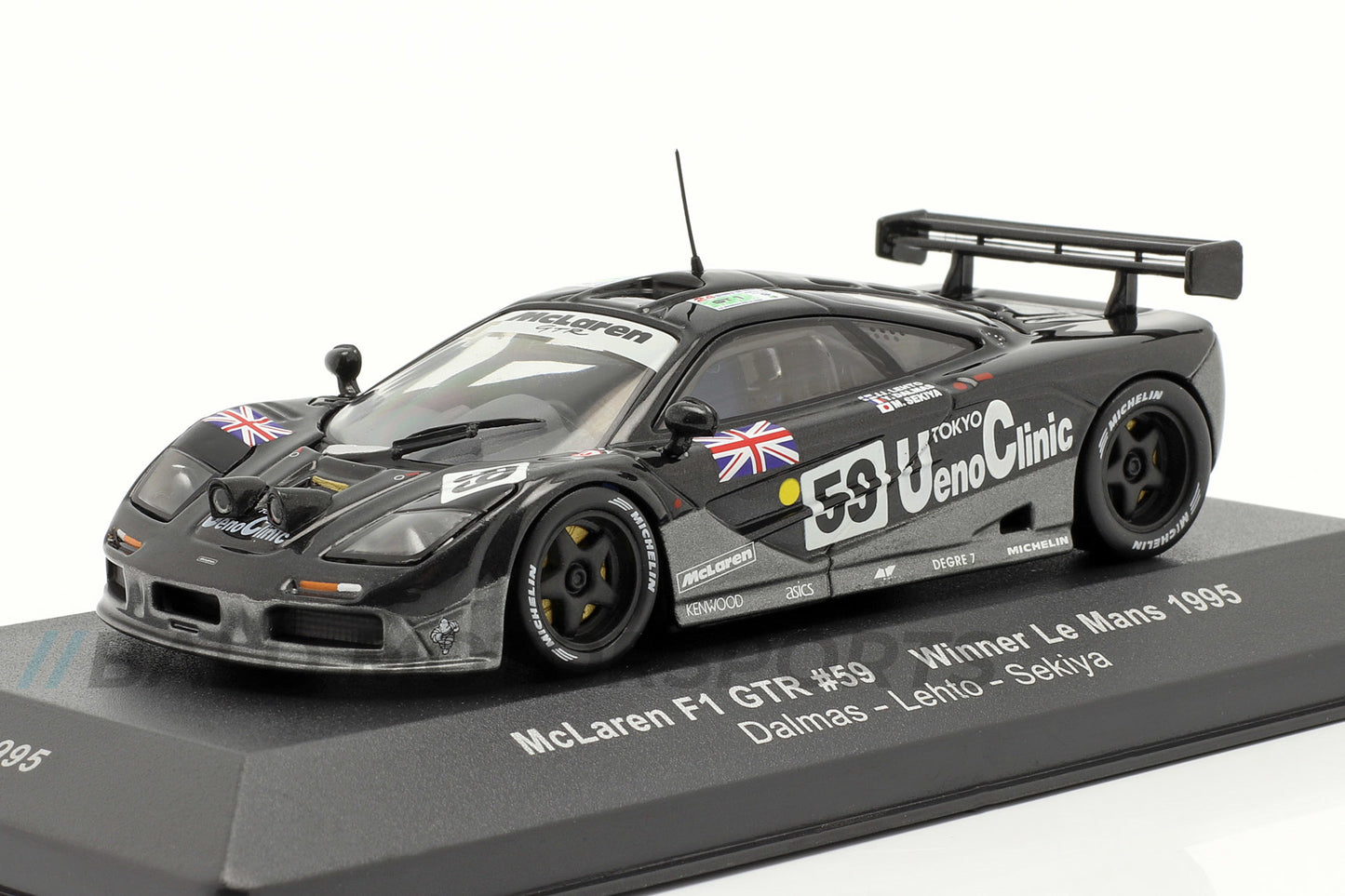 McLaren F1 GTR Kokusai Kaihatsu Racing Sieger 24h Le Mans 1995 1:43 Ixo