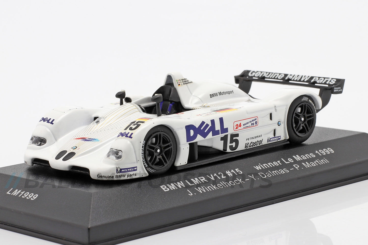 BMW V12 LMR Team BMW Motorsport Winner 24 Hours of Le Mans 1999 1:43 Ixo