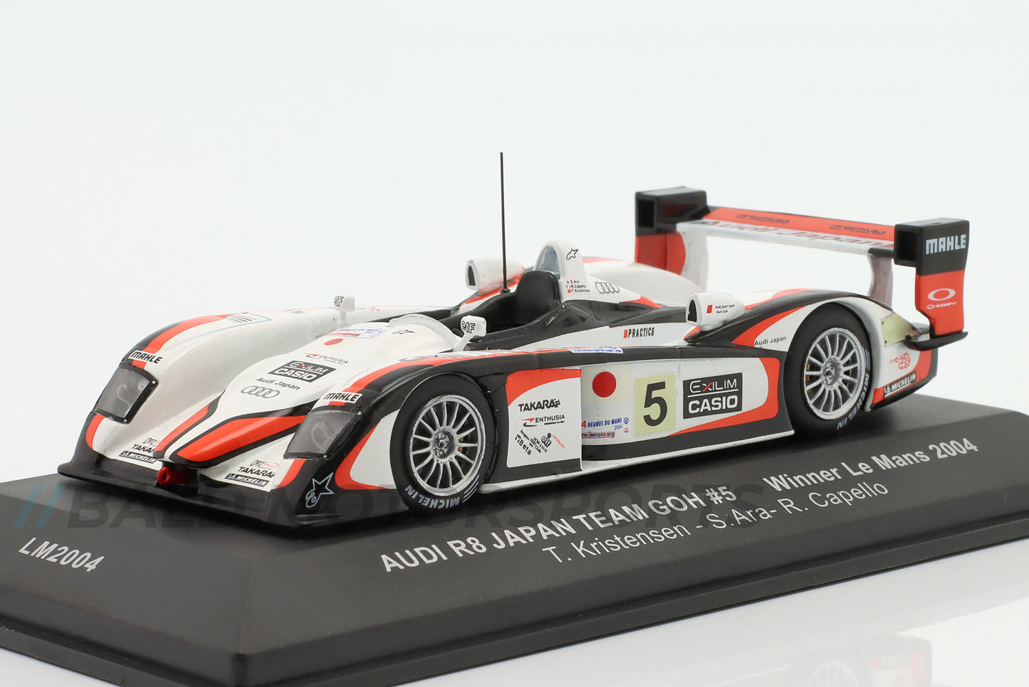Audi R8 Audi Sport Japan Team Goh Sieger 24h Le Mans 2004 1:43 Ixo