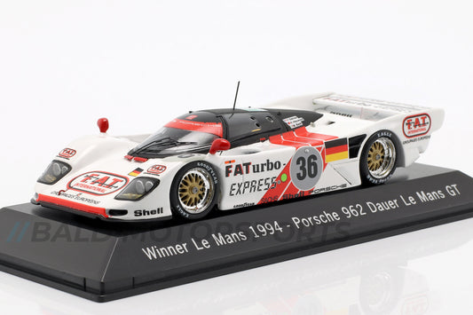 Porsche Dauer 962 Le Mans Porsche Team Sieger 24h Le Mans 1994 1:43 Spark