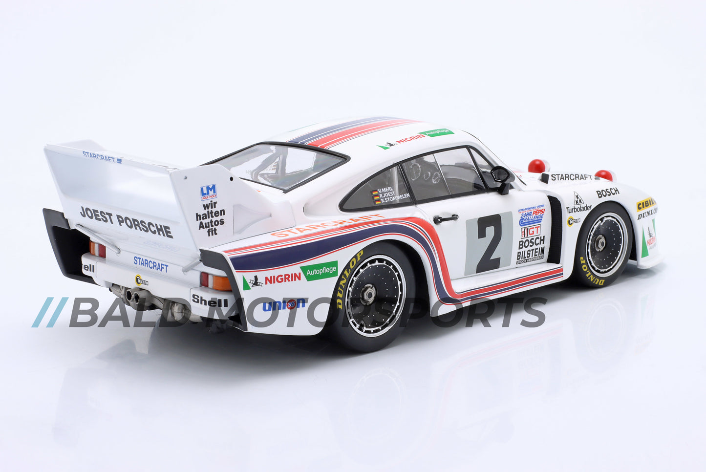 Porsche 935 Sieger 24h Daytona 1980 Joest, Stommelen, Merl 1:18 ModelCarGroup