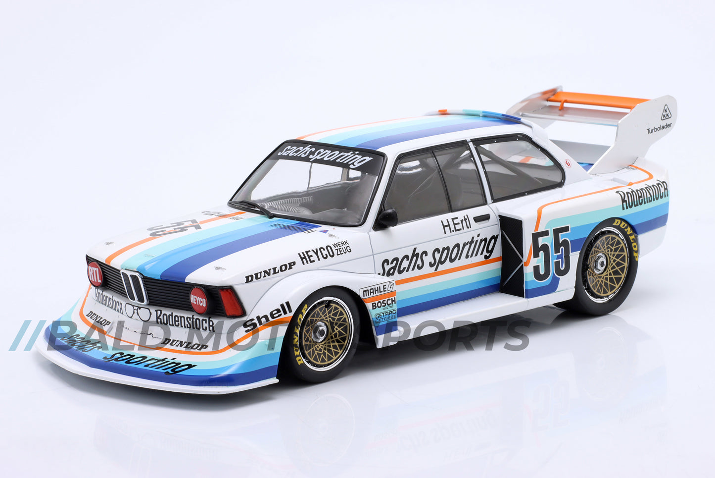 BMW 320 Gr. 5 Sachs-Sporting Harald Ertl DRM 1978 1:18 ModelCarGroup