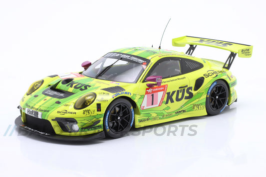 Porsche 911 GT3 R Manthey Racing 24h Nürburgring 2022 1:18 Ixo