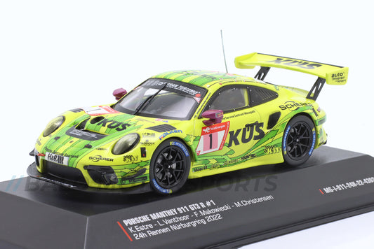 Porsche 911 GT3 R Manthey Racing 24h Nürburgring 2022 1:43 Ixo