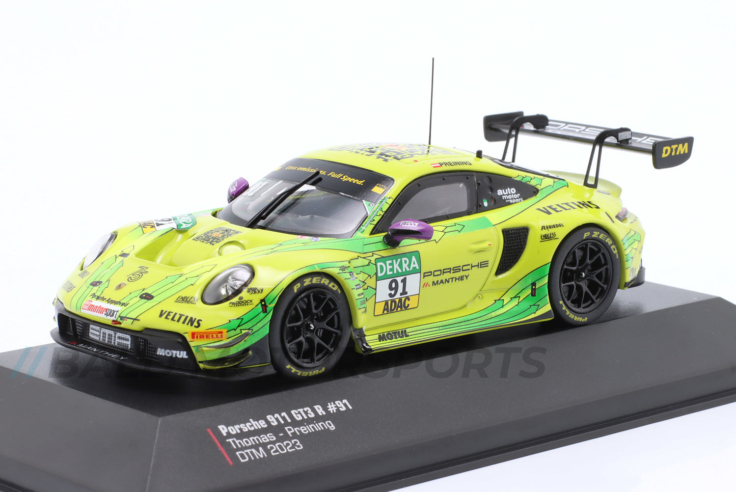 Porsche 911 GT3 R Manthey Racing Winner DTM 2023 1:43 Ixo