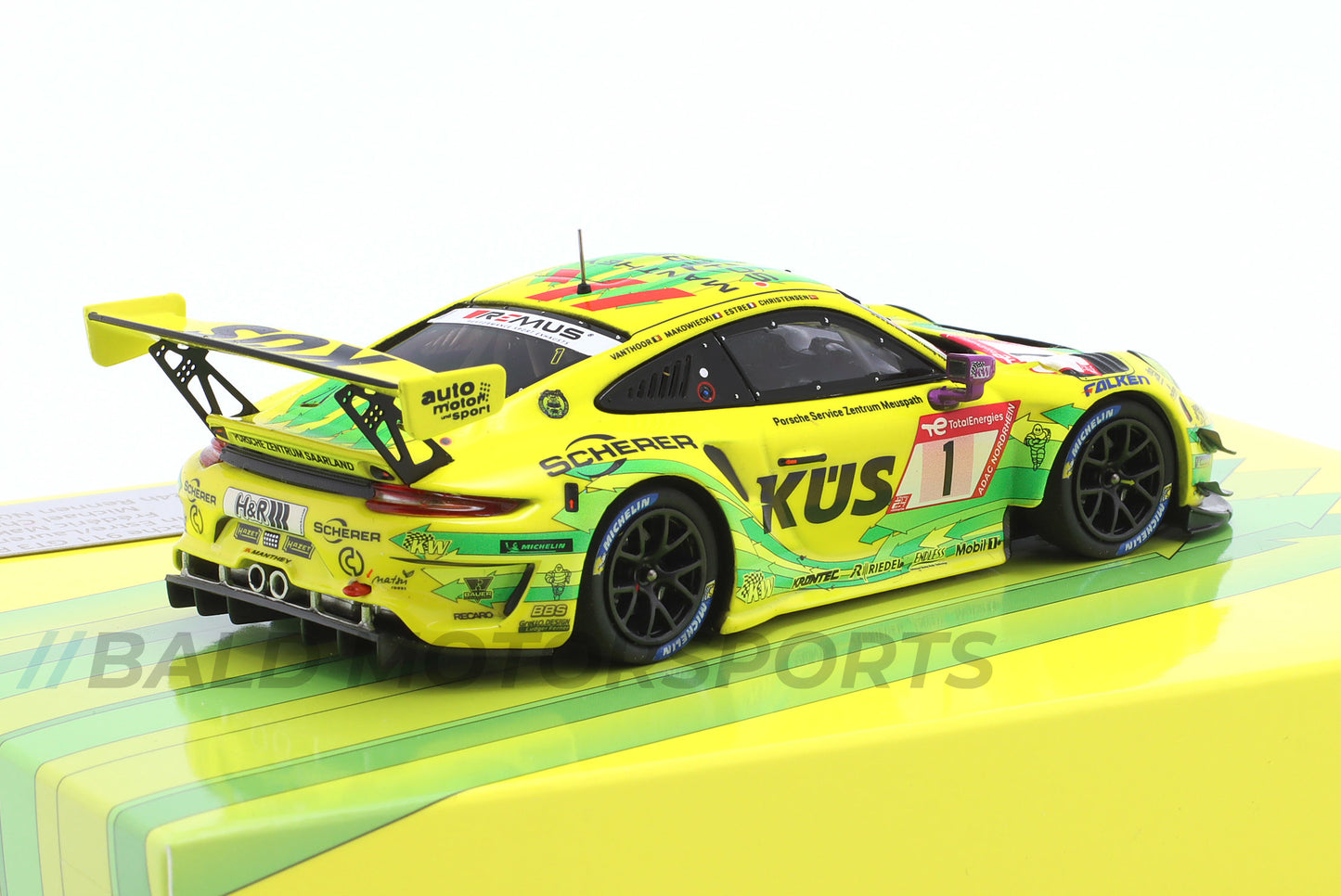 Porsche 911 GT3 R Manthey Racing 24h Nürburgring 2022 1:43 Minichamps