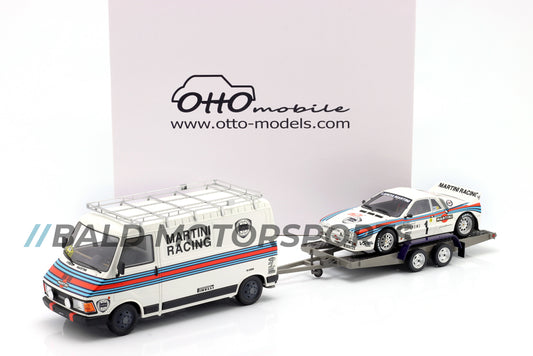 Fiat 242 &amp; Lancia 037 Rally Set Winner Rally Monte Carlo 1983 Röhrl, Geistdörfer Ottomobile 1:18