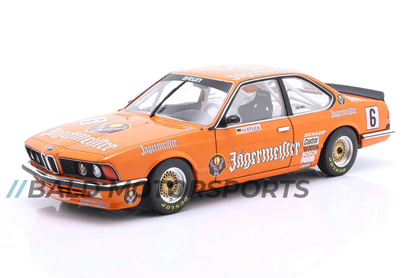 BMW 635 CSI (E24) Jägermeister Hans-Joachim Stuck ETCC 1984 Solido 1:18