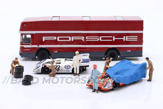 Renntransporter Porsche 917K 1970/1971 Sieger 24h Le Mans 1:43 Brumm