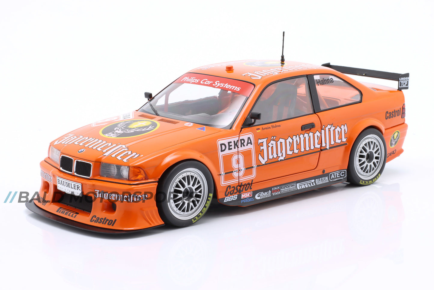 BMW 325i Coupe E36 DTM Jägermeister Armin Hahne DTM 1993 1:18 WERK83
