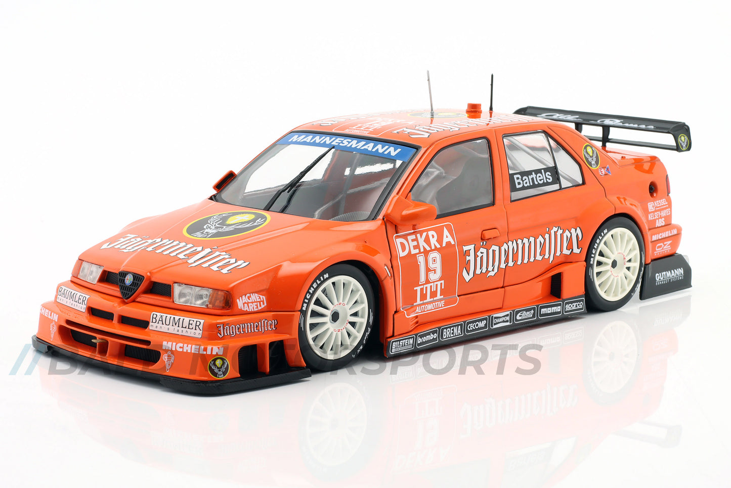 Alfa Romeo 155 V6 TI Euroteam Michael Bartels DTM 1995 1:18 WERK83