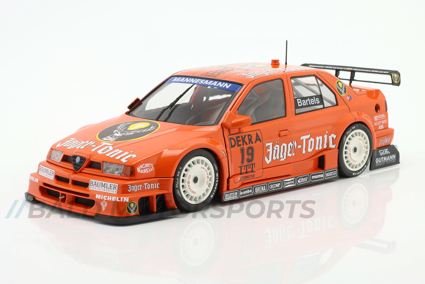 Alfa Romeo 155 V6 TI Euroteam Michael Bartels DTM 1995 1:18 WERK83