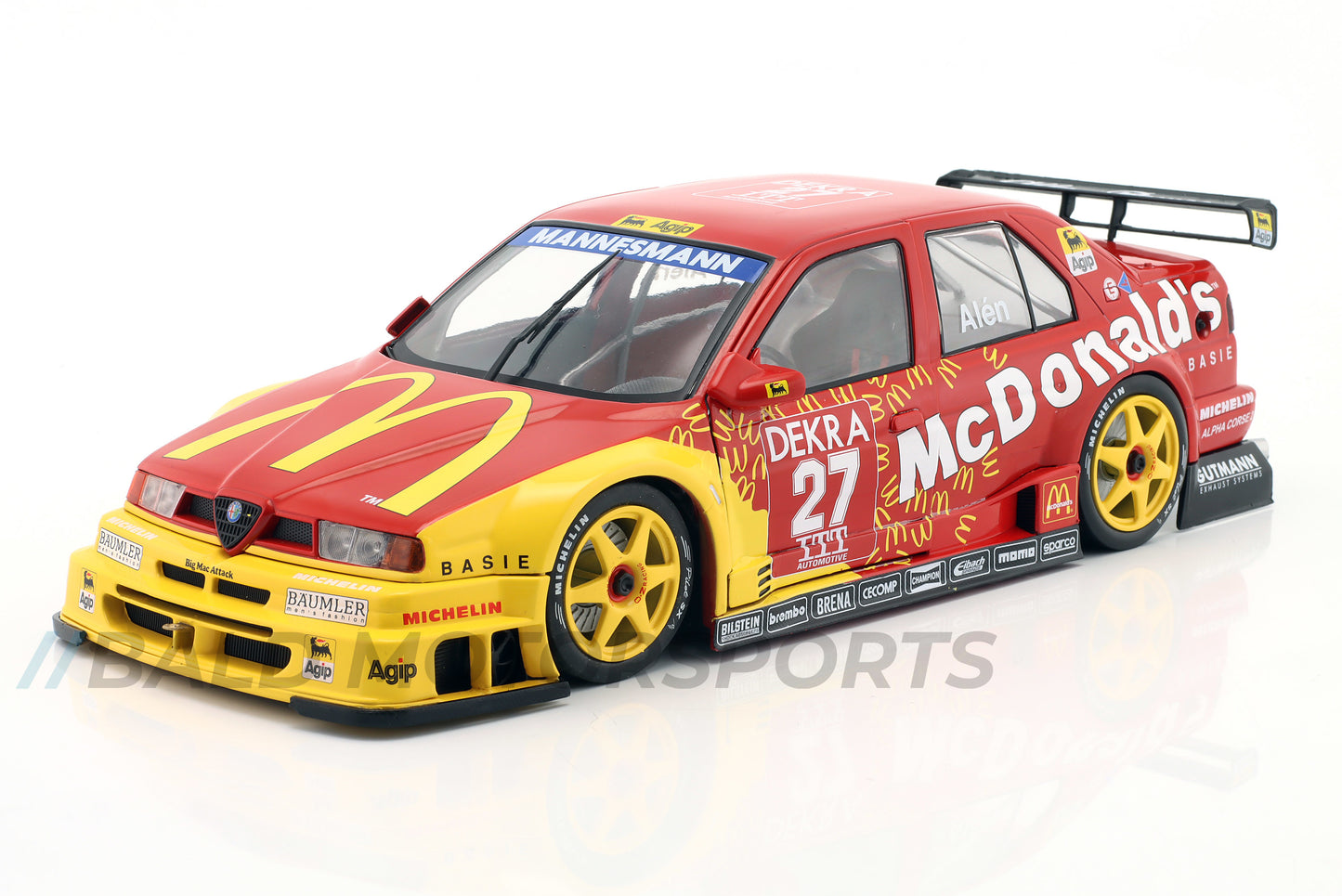 Alfa Romeo 155 V6 TI Alfa Corse 2 Markku Alén DTM 1995 1:18 WERK83