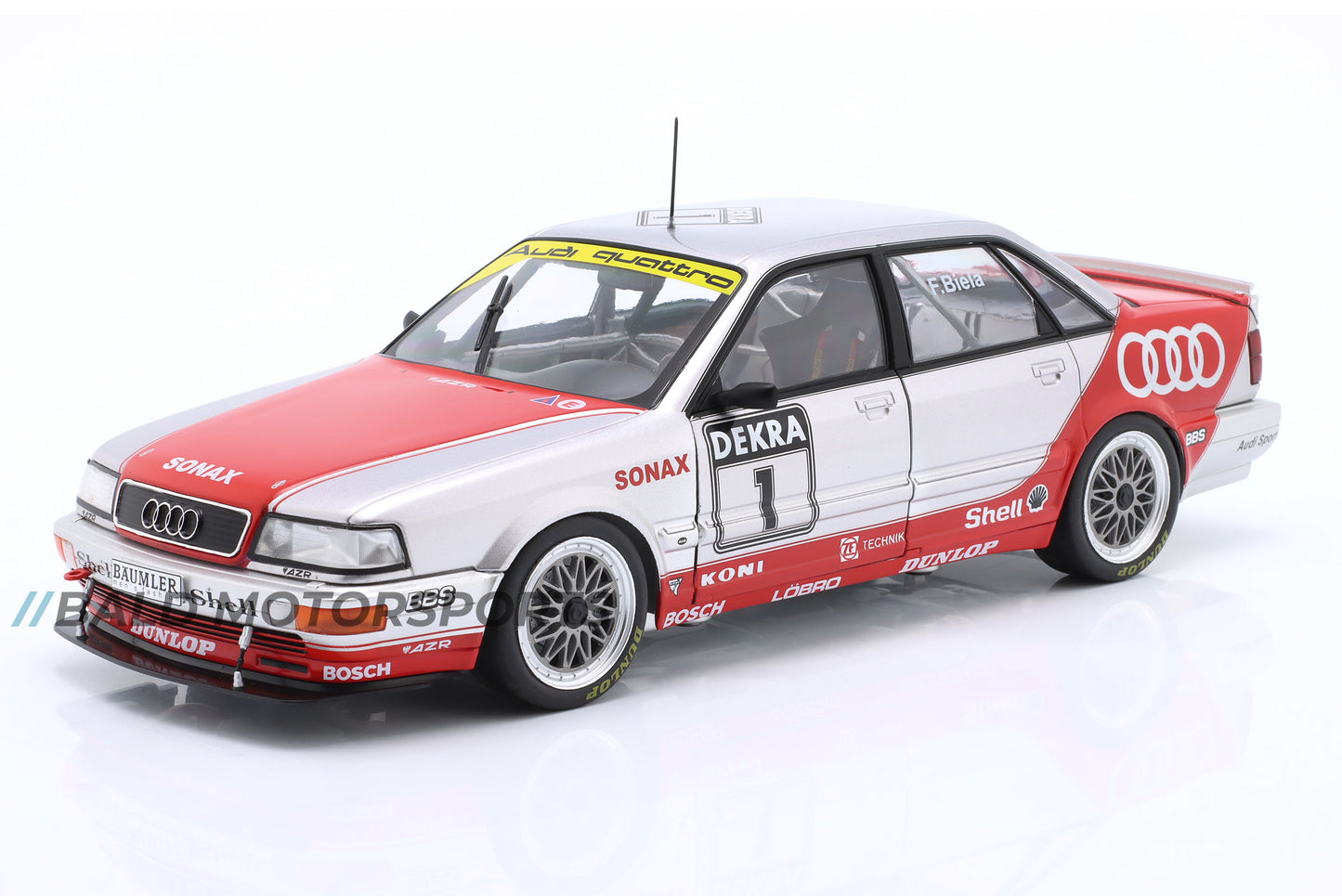 Audi V8 Quattro Frank Biela DTM 1992 WERK83 1:18