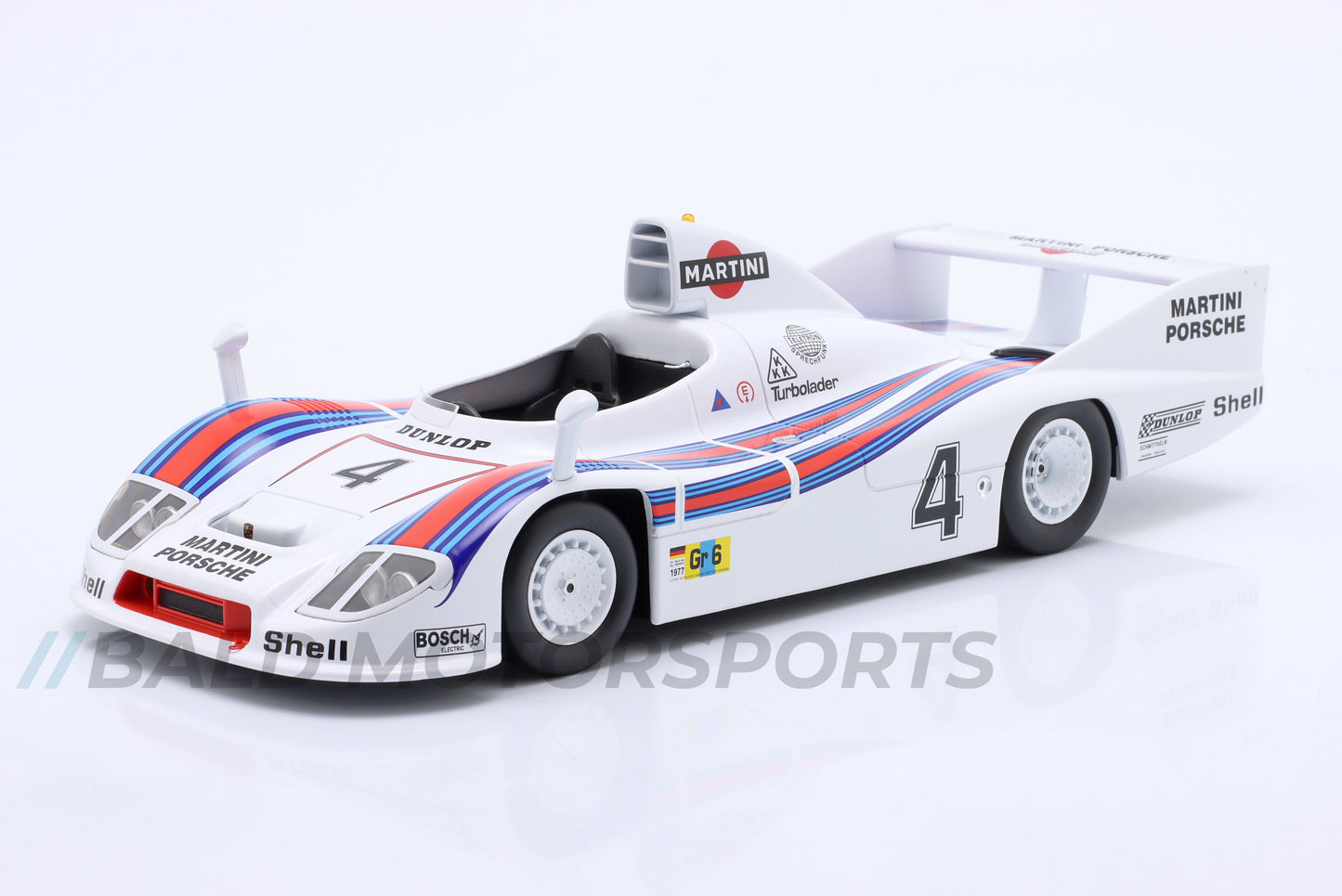 Porsche 936 Martini Racing Porsche System Sieger 24h Le Mans 1977 1:18 WERK83