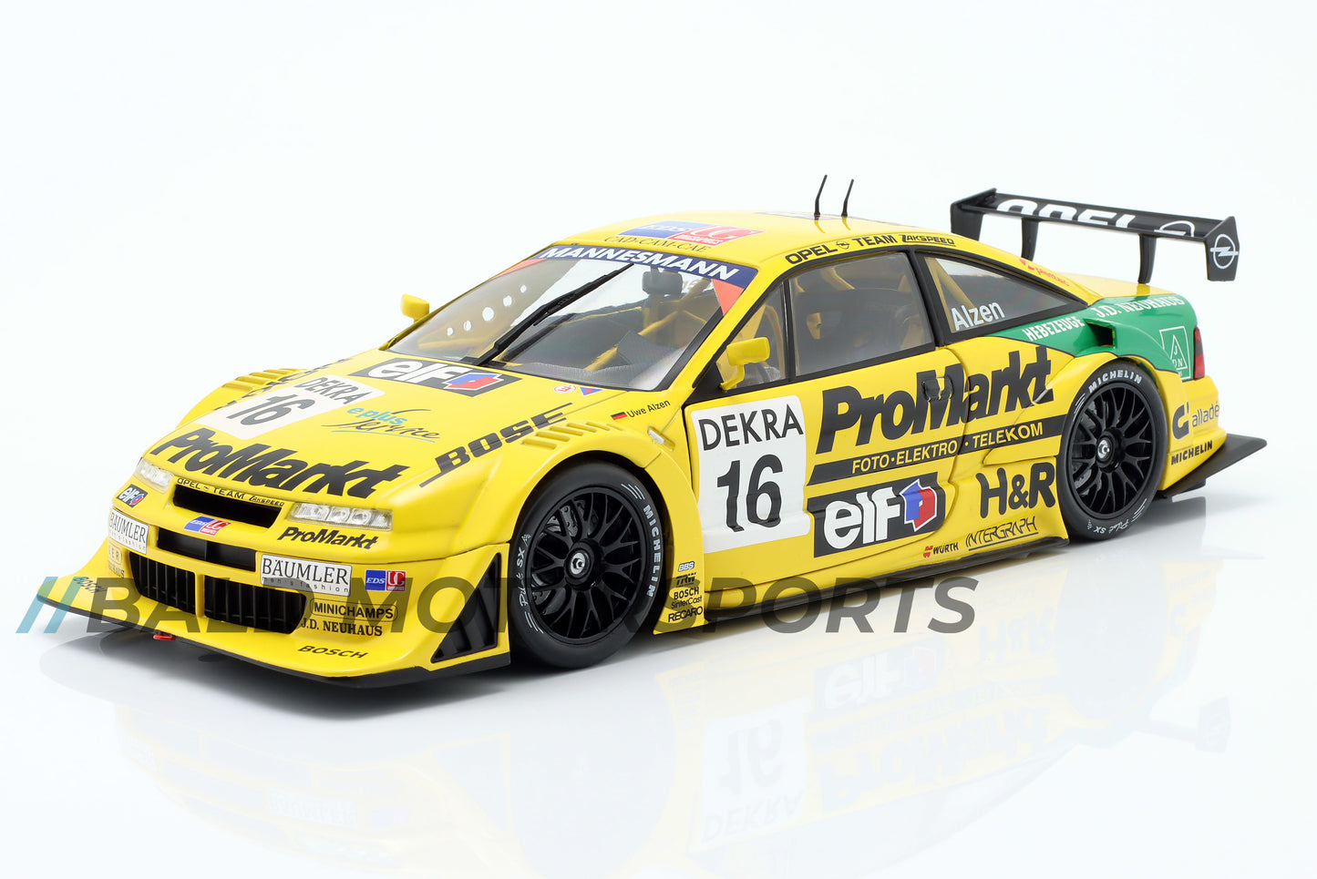 Opel Calibra V6 4x4 Team Zakspeed DTM 1996 Uwe Alzen 1:18 WERK83