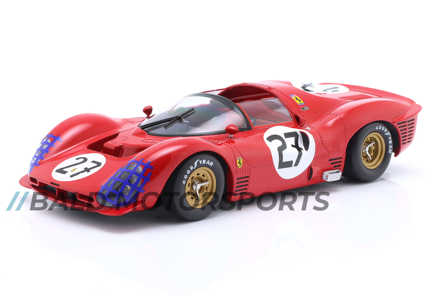Ferrari 330 P3 Coupe No.27 Ginther, Rodriguez 24h Le Mans 1966 Werk83 1:18