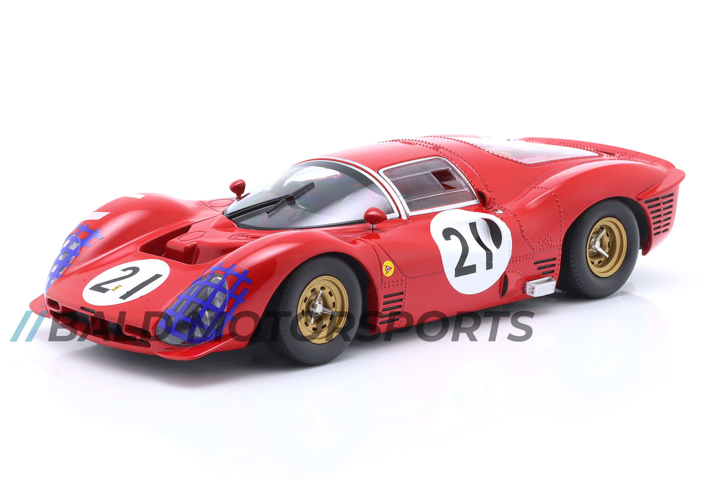Ferrari 330 P3 Coupe No.21 Bandini, Guichet  24h Le Mans 1966 Werk83 1:18