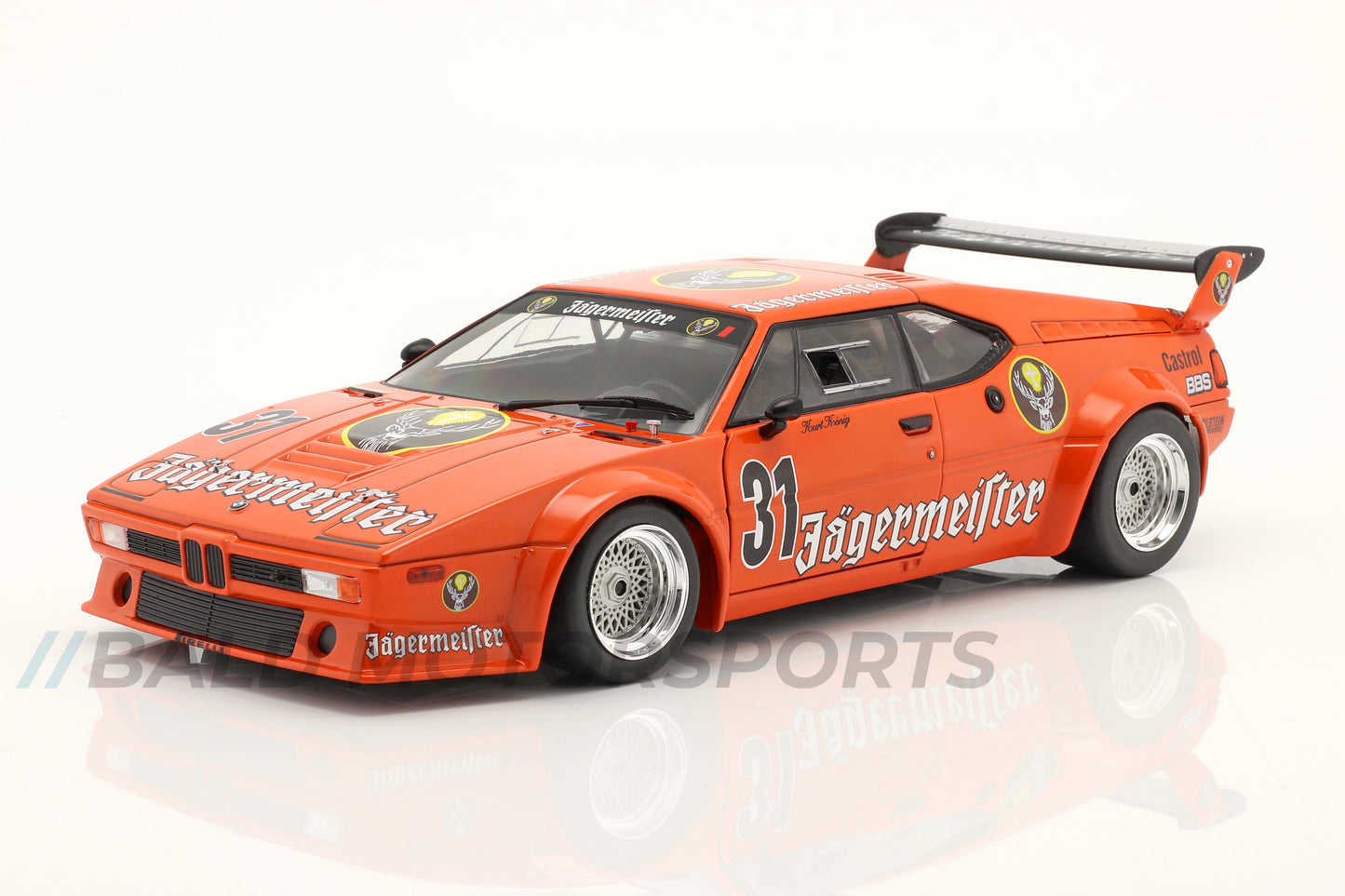 BMW M1 Procar "Jägermeister" Kurt König DRM 1982 1:18 WERK83