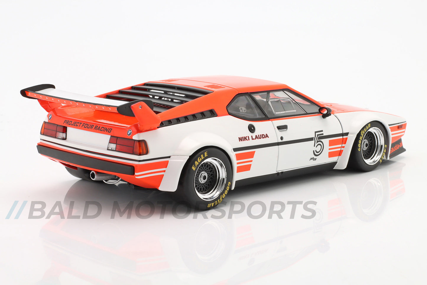 BMW M1 Procar Project Four Racing Niki Lauda Winner ProCar 1979 1:18 WERK83