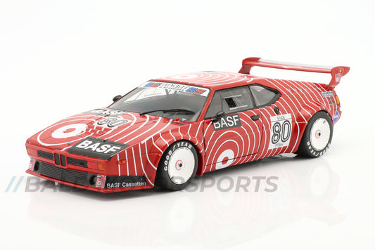 BMW M1 Procar Project Four Racing Hans-Joachim Stuck ProCar 1980 1:18 WERK83