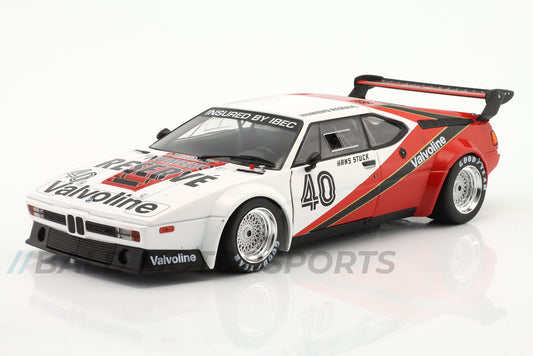 BMW M1 Procar Project Four Racing Hans-Joachim Stuck winner Monaco ProCar 1980 1:18 WERK83