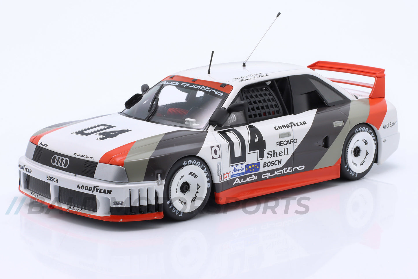 Audi 90 IMSA GTO IMSA 1989 No. 4 pieces, Röhrl 1:18 WERK83