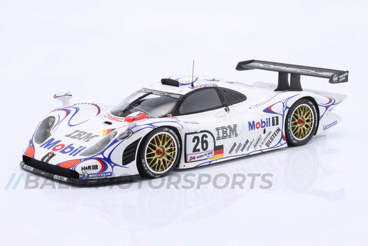 Porsche 911 GT1 McNish, Aiello, Ortelli Sieger 24h Le Mans 1998 1:18 Spark