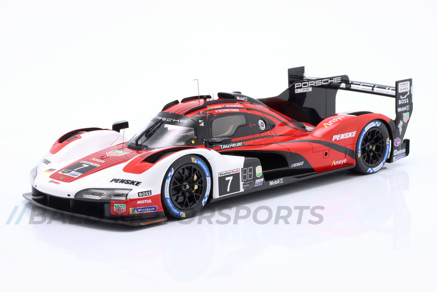 Porsche 963 Porsche Penske Motorsport 24h Daytona 2023 1:18 Spark
