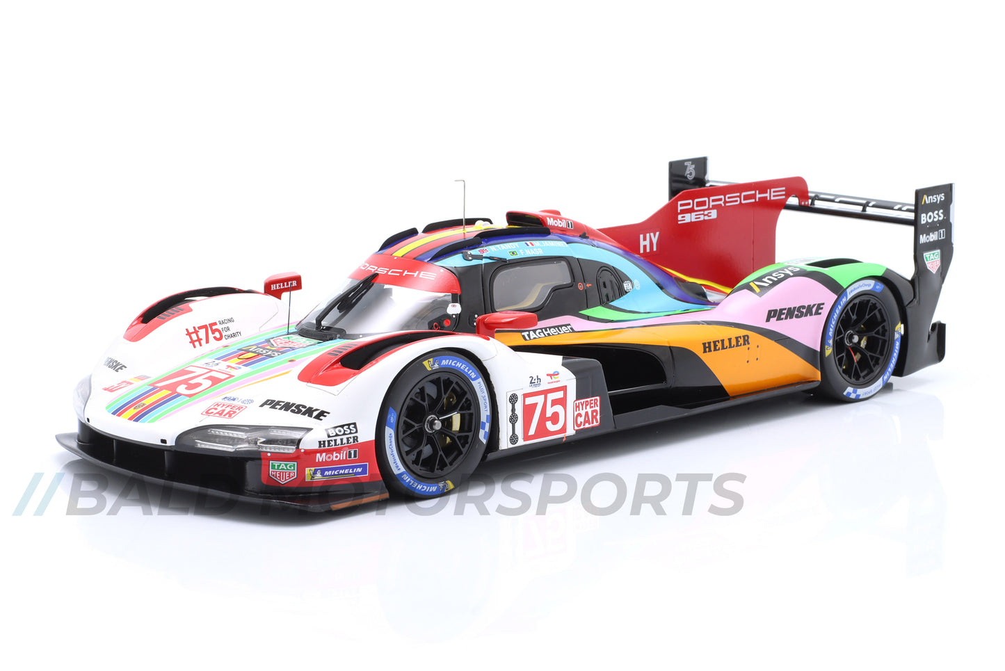 Porsche 963 Porsche Penske Motorsport 24h Le Mans 2023 No.75 1:18 Spark