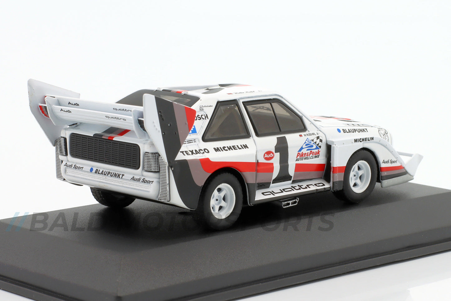 Audi Sport quattro S1 E2 Audi Sport Team Winner Pikes Peak Hill Climb 1987 1:43 CMR